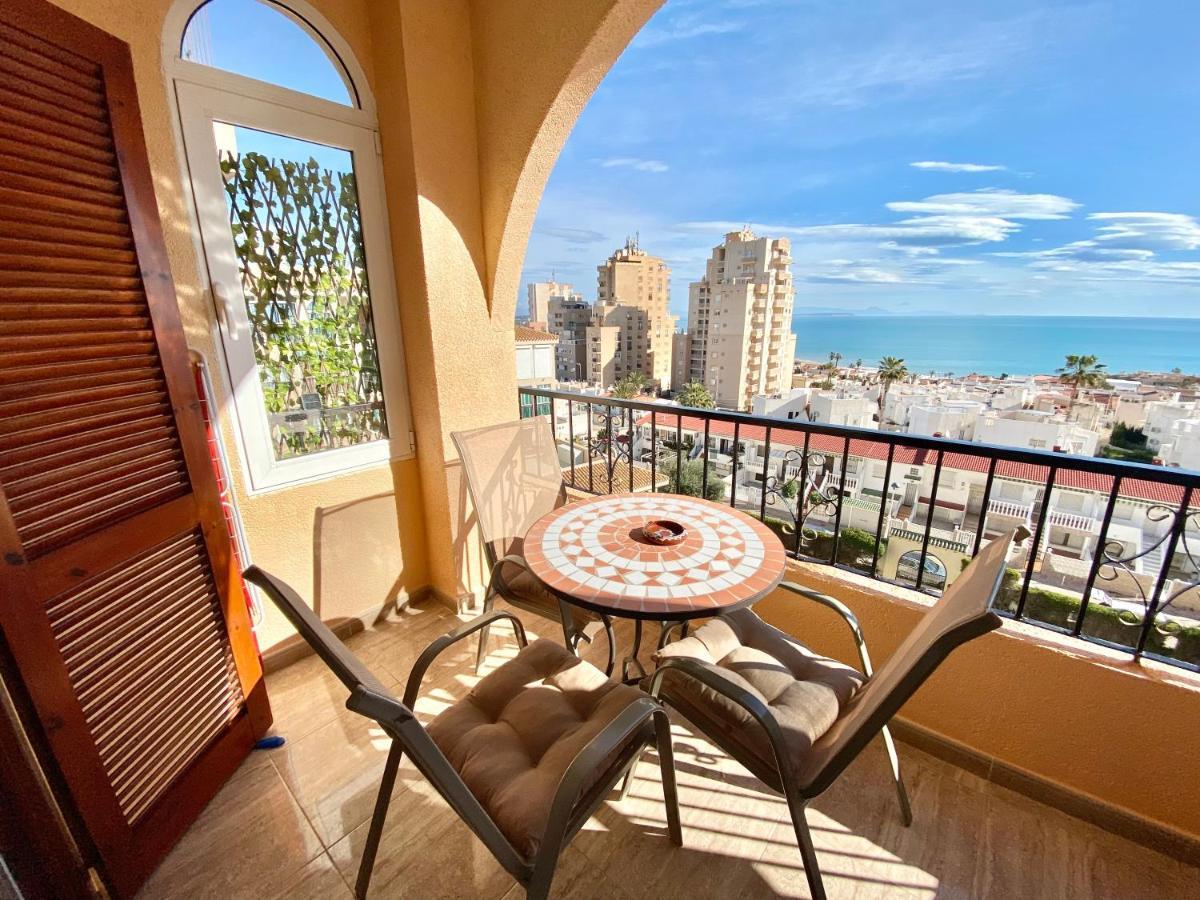 Beautiful Apartment Near Lamata Beach With Panorama Sea View!!! Torrevieja Eksteriør billede
